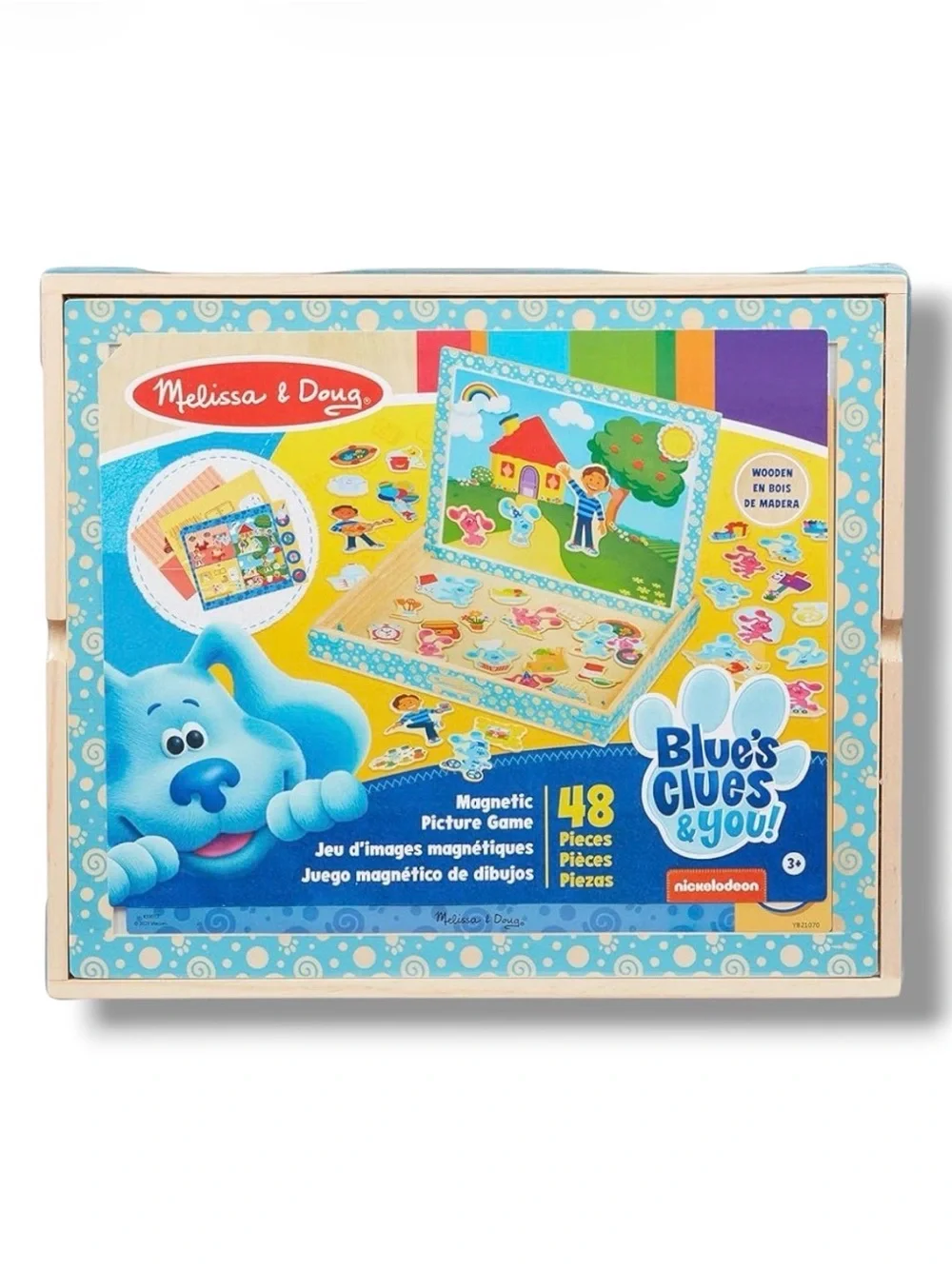 Melissa & Doug Blue's Clues & You! Wooden Magnetic Picture Game - NWT